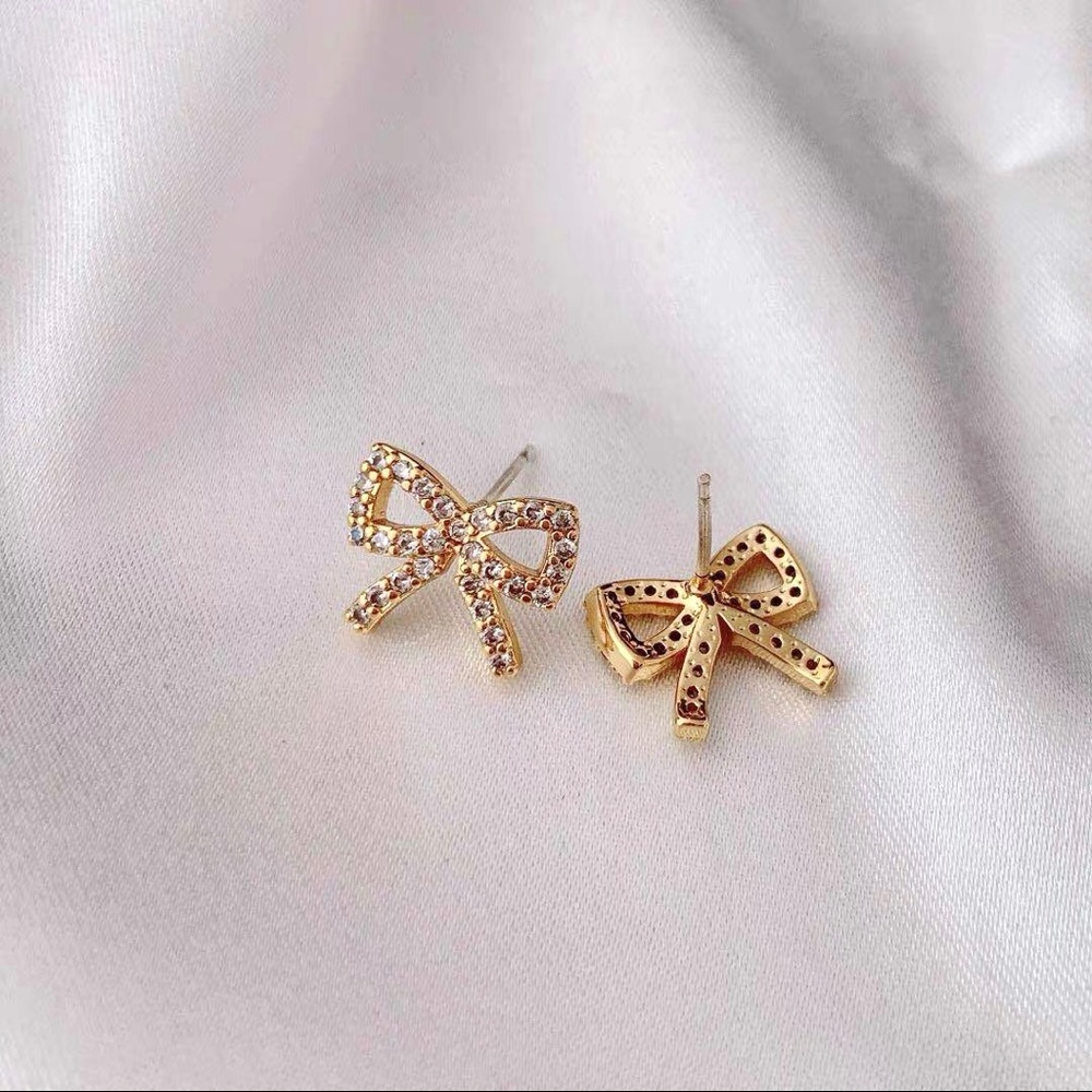 Kate Spade Gemstone Bowknot Earrings - Picture 5 of 9